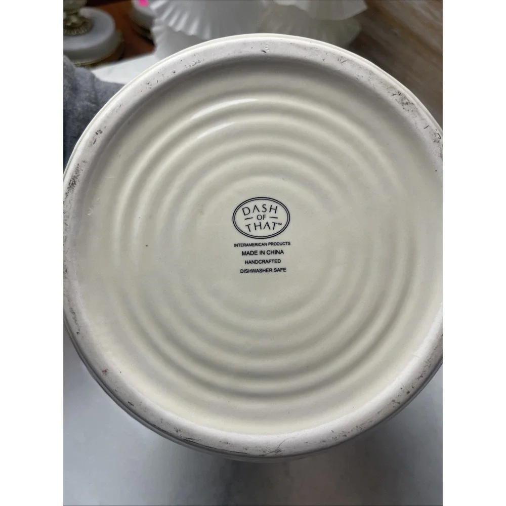 Canister- Farmhouse- Dash Of Taste- Cream- Decorative 16